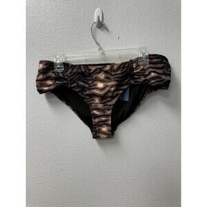 Rachel Roy Women's Swim‎ Suit Bottom Leopard Print Size L